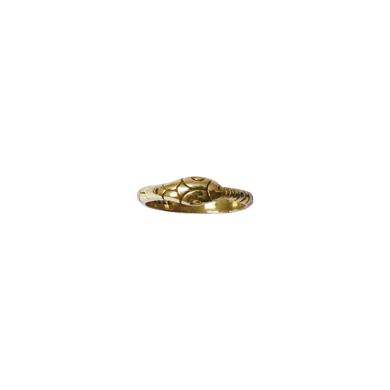 Eternal Serpent Ring: Gold
