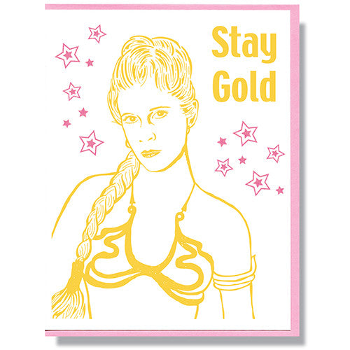 Stay Gold Card