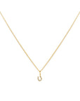 Tiny Horseshoe Necklace